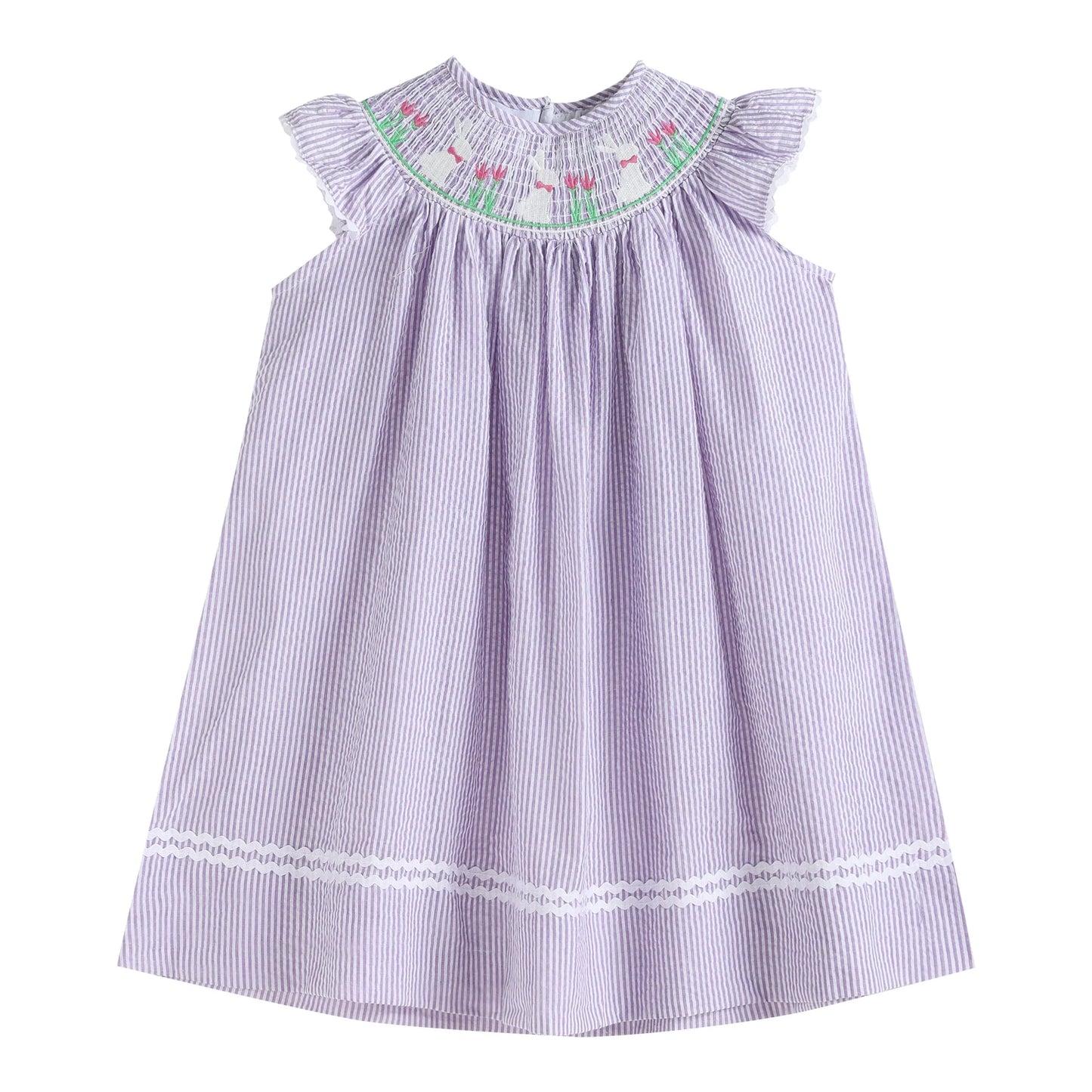 Lt Purple Easter Bunny Dress