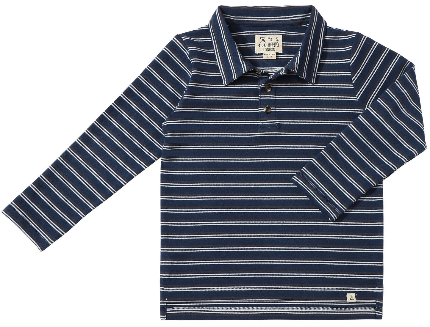 Spencer Polo-Navy/White