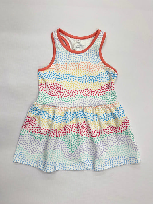 Multi-Dot Tennis Dress