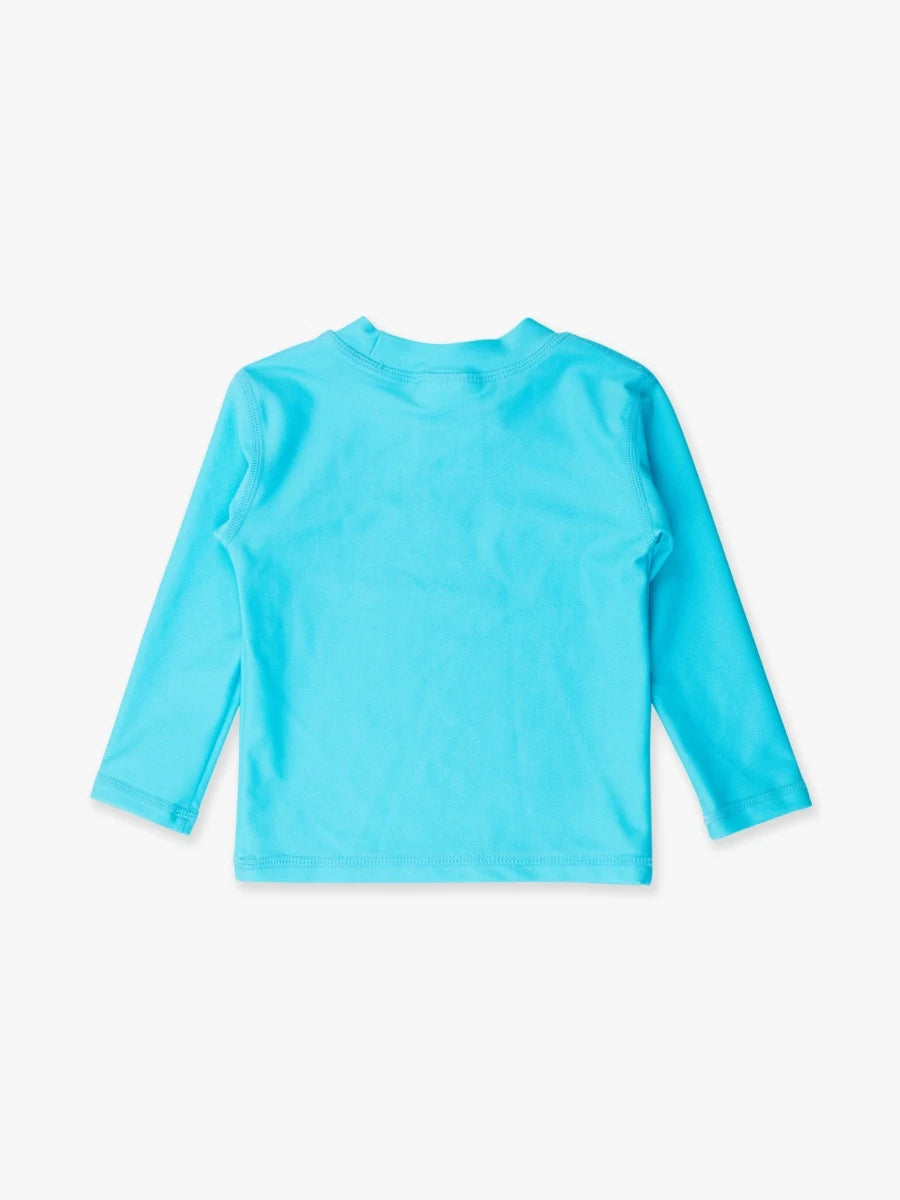 Aqua Long Sleeve Rash Guard