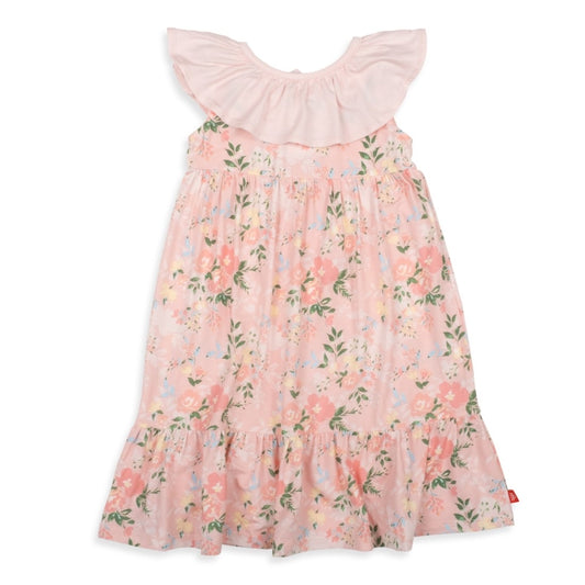 Ainslee Modal Dress-Pink Floral