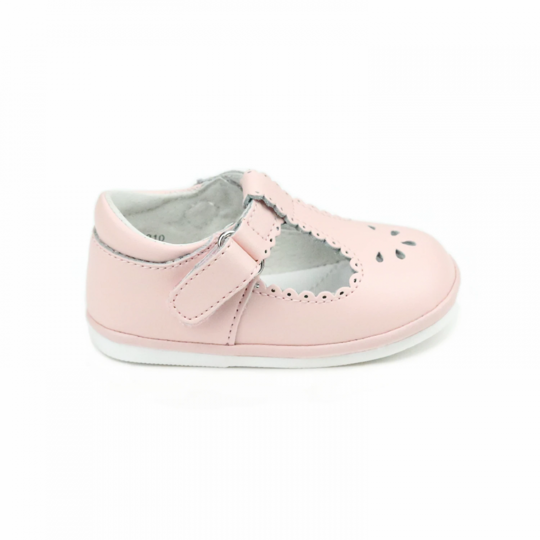 Dottie Scalloped Perforated Mary Jane Pink