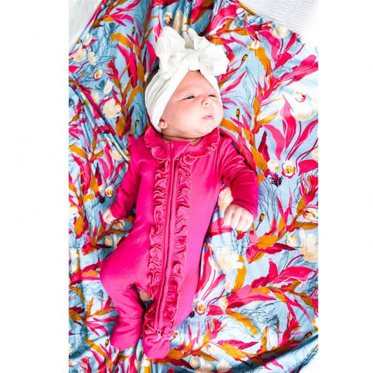 Maui Magenta Footie