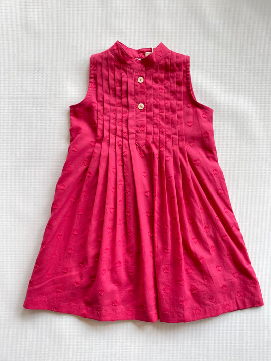 Fuchsia Heart  Dress