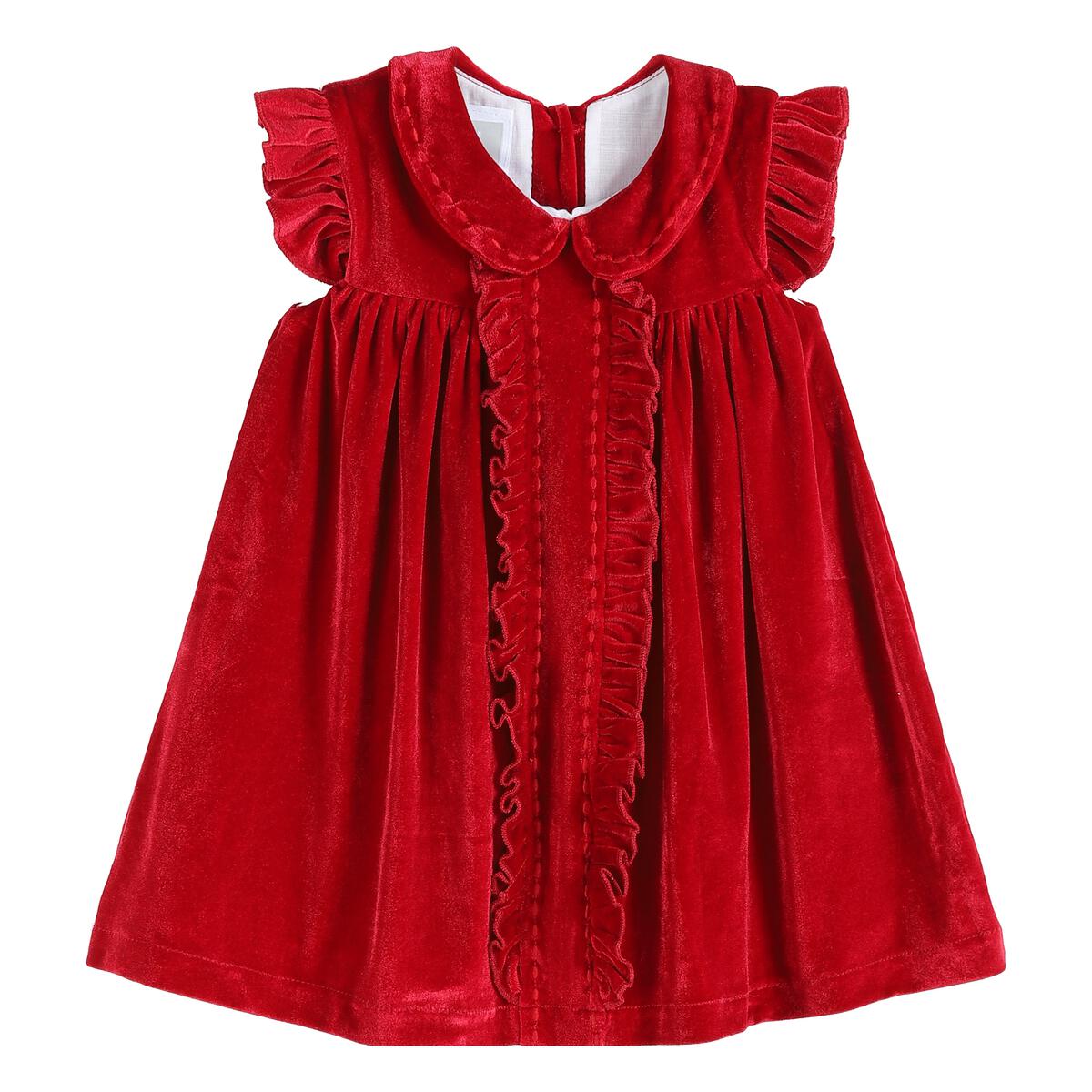 Red Velour Dress