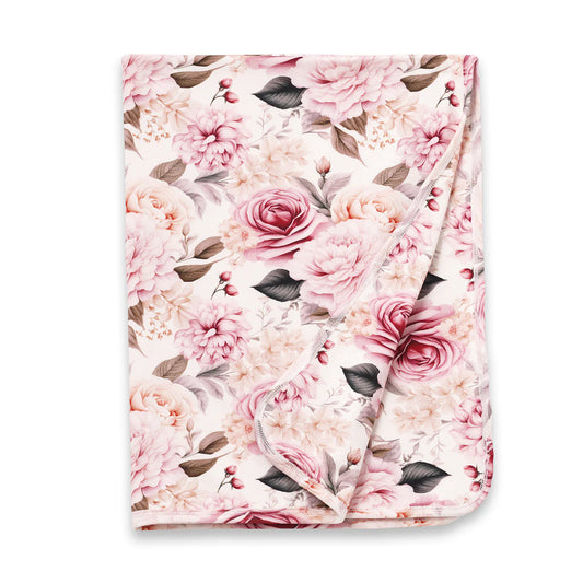 Garden Bouquet Stroller Blanket