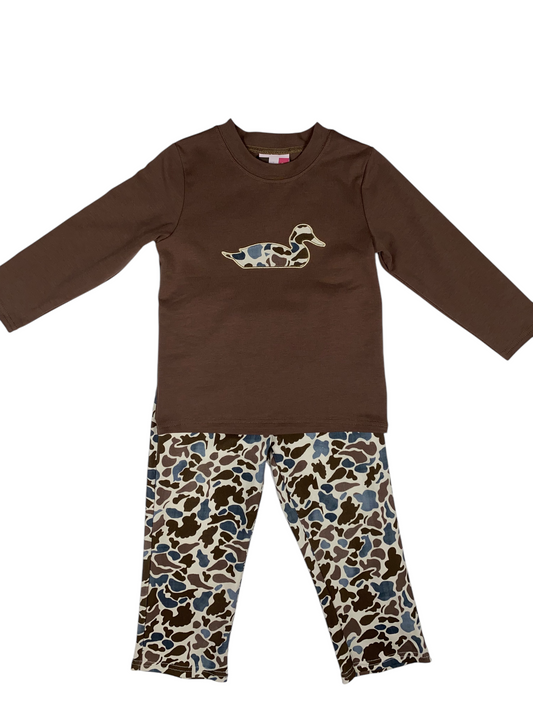 Camo Duck Pant Set