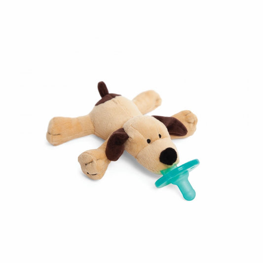Wubbanub Pacifiers-Brown Puppy