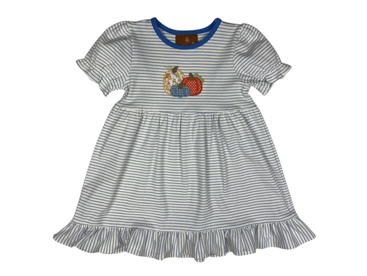 Pumpkin Appliqué Dress