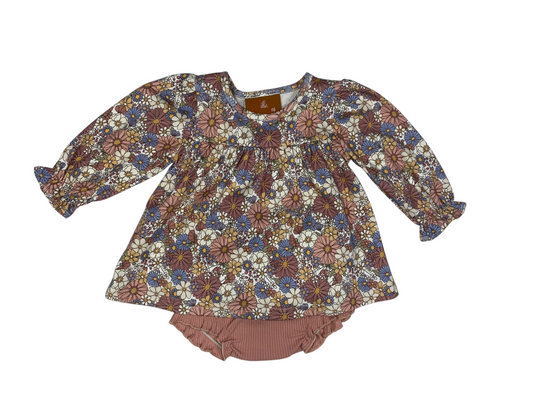 Rose Floral Bloomer Set
