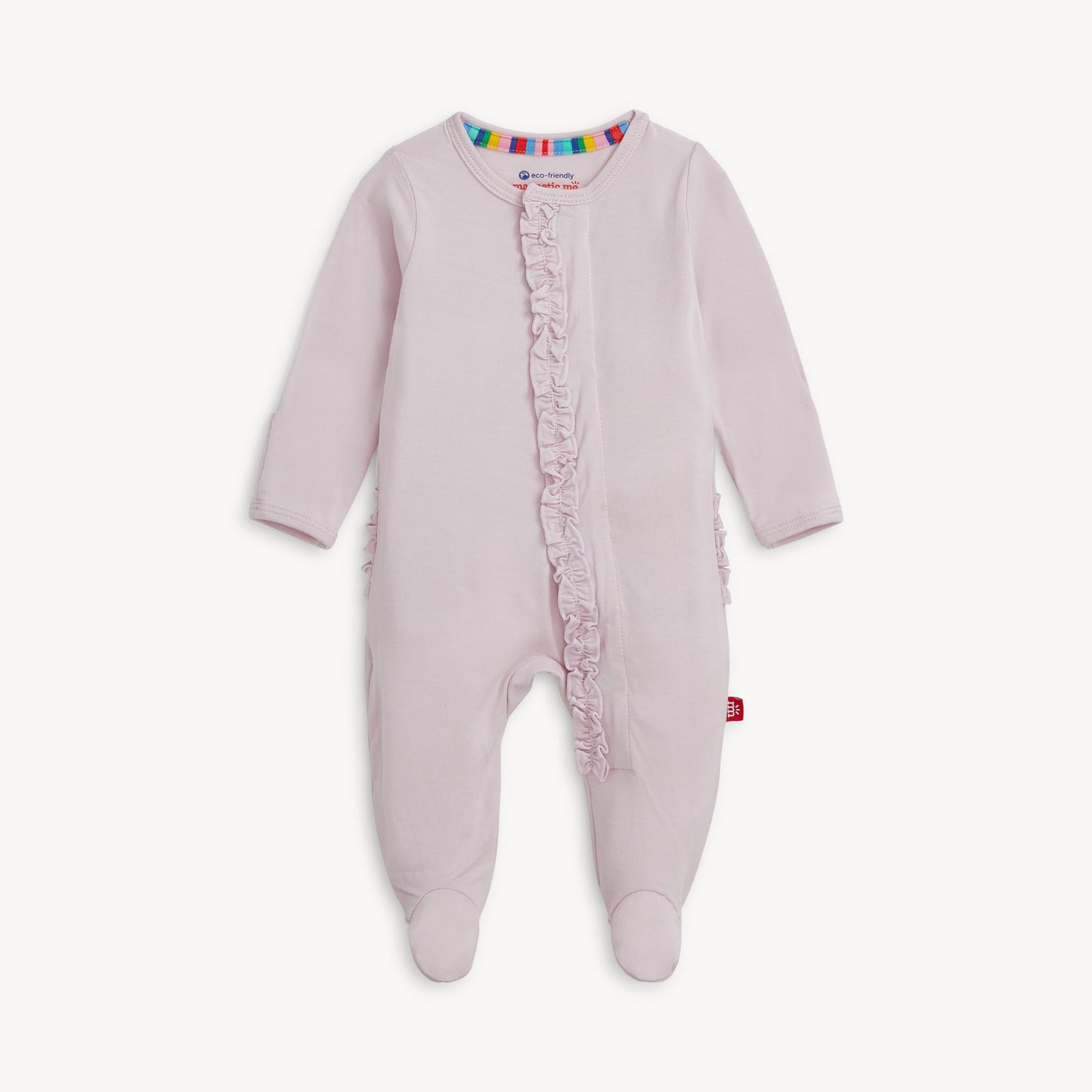 Grape Ice Modal Ruffle Footie
