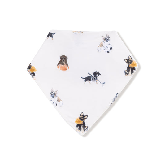 Sporty Puppies Bib