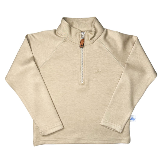 1/2 Zip Pullover-Khaki