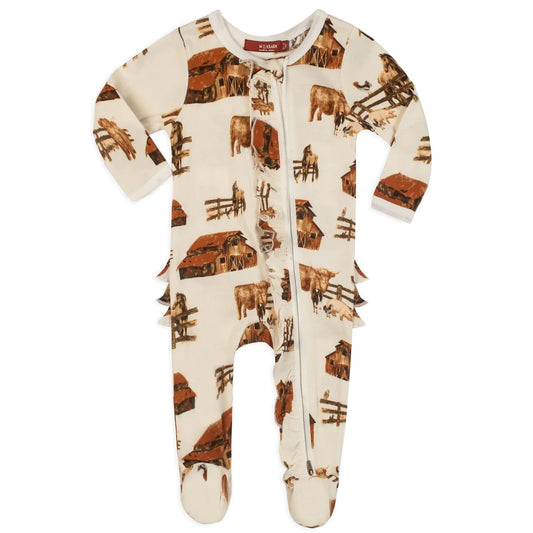 Homestead Ruffle Footie