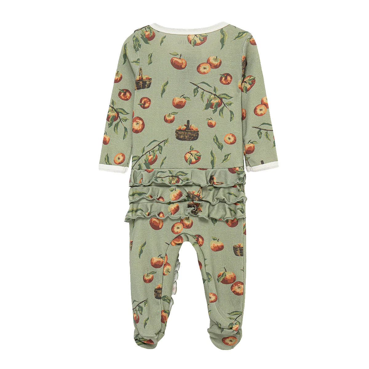 Apple Orchard Ruffle Footie