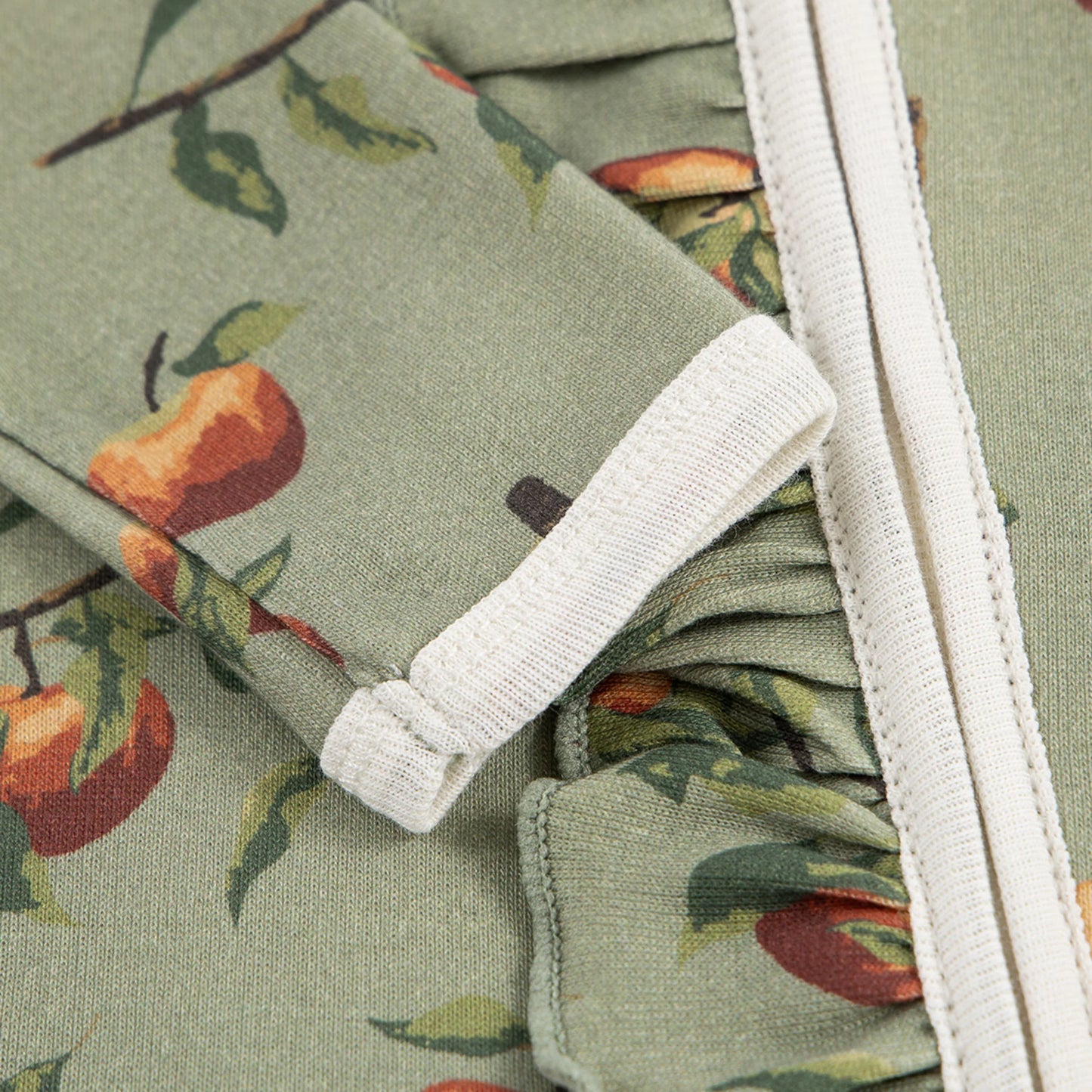 Apple Orchard Ruffle Footie