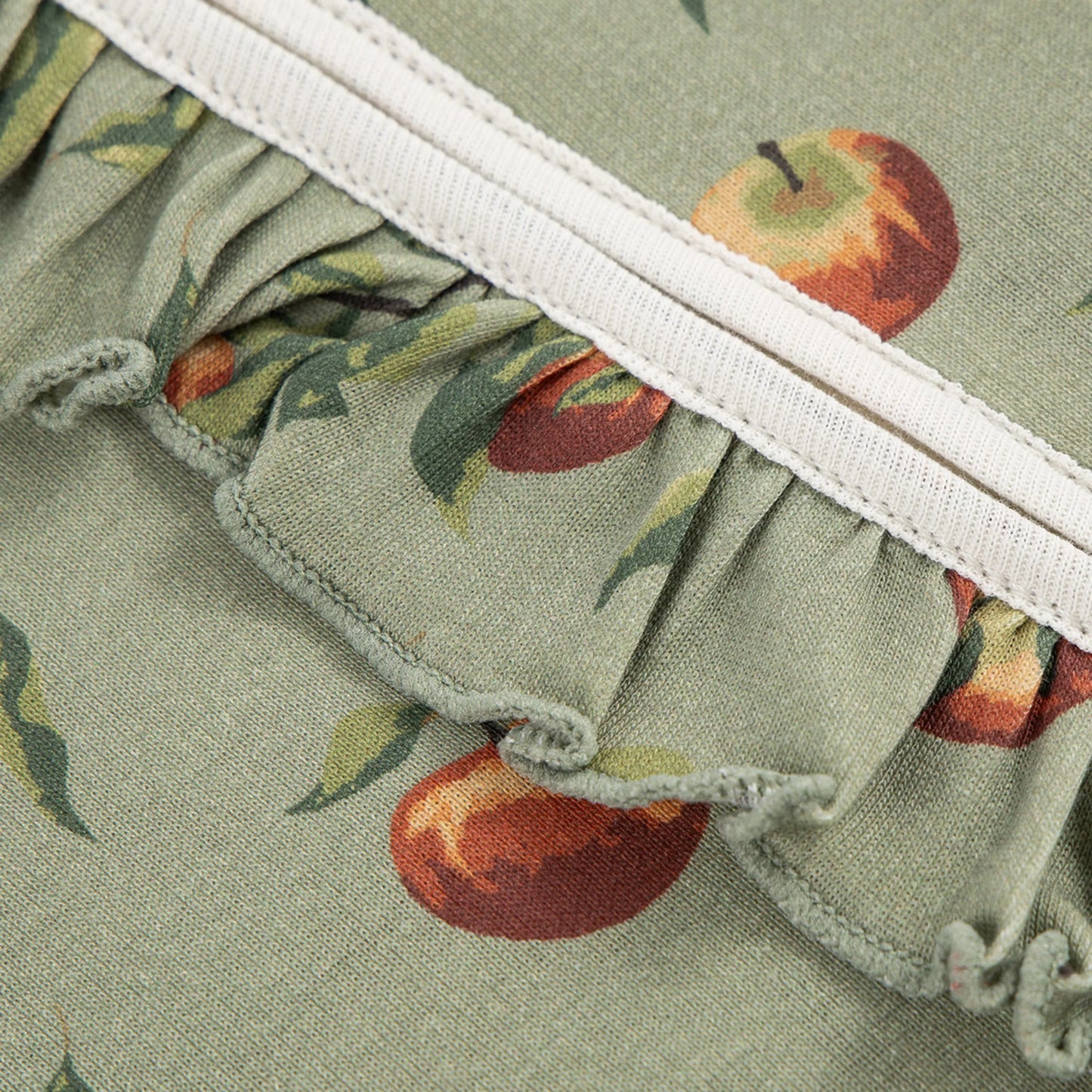 Apple Orchard Ruffle Footie