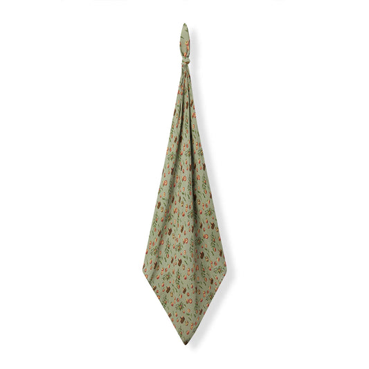 Apple Orchard Muslin Swaddle