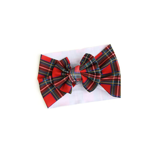 Holland Plaid Headwrap