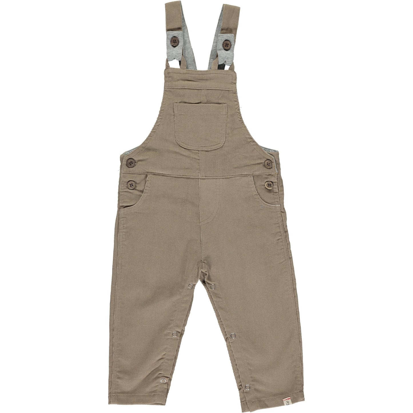 Harrison Cord Overalls-Tan