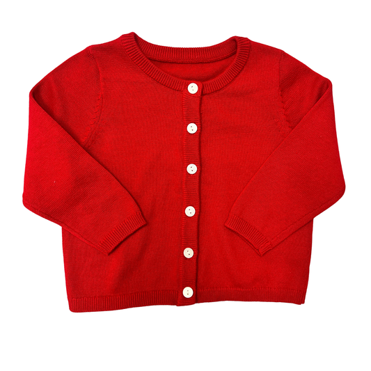 Cardigan-Red