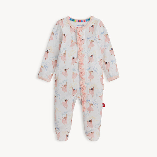 Pretty Plies Ruffle Footie