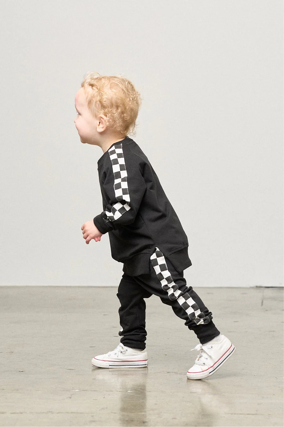 Stripe Checkered Jogger