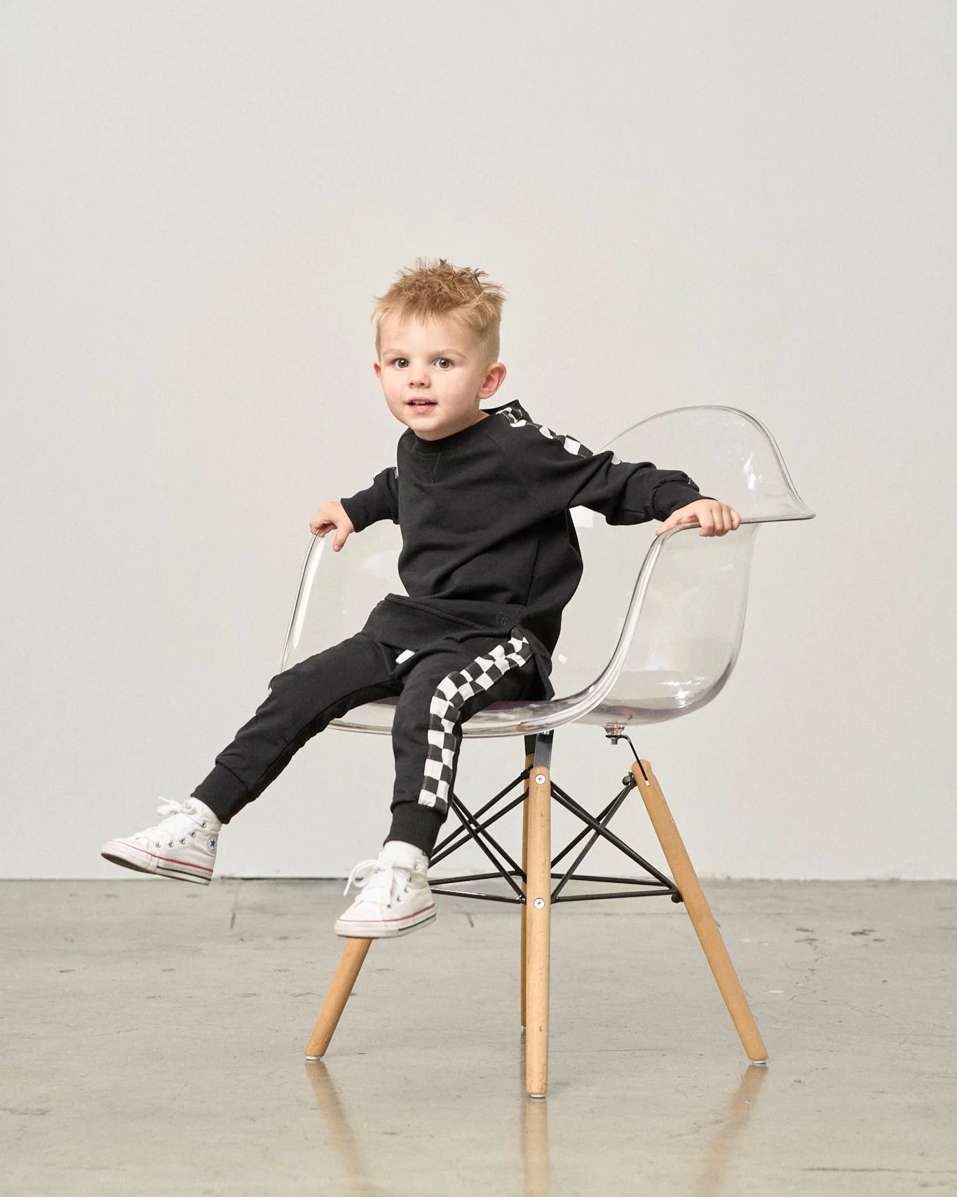 Stripe Checkered Jogger