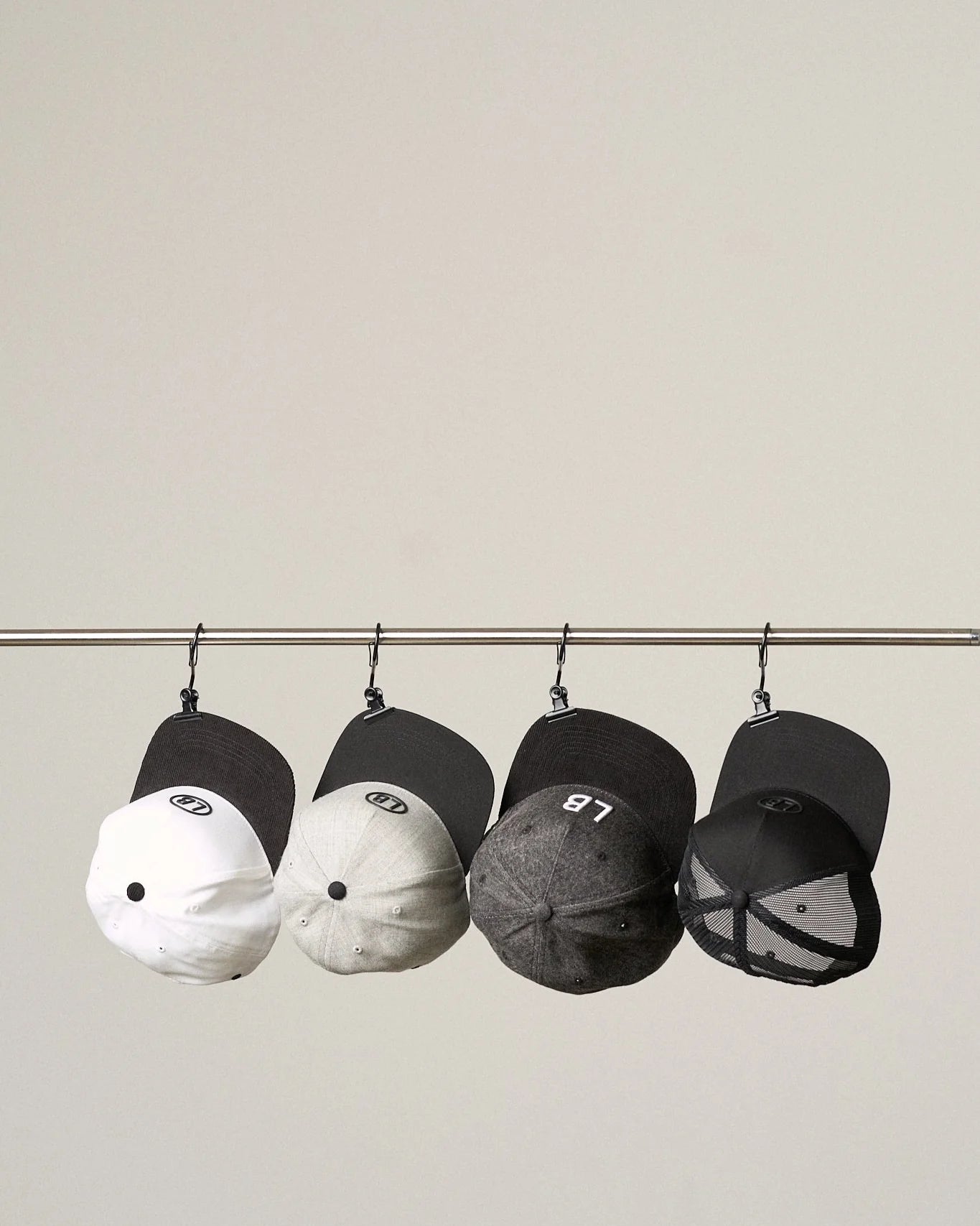 SnapBack Hat-White