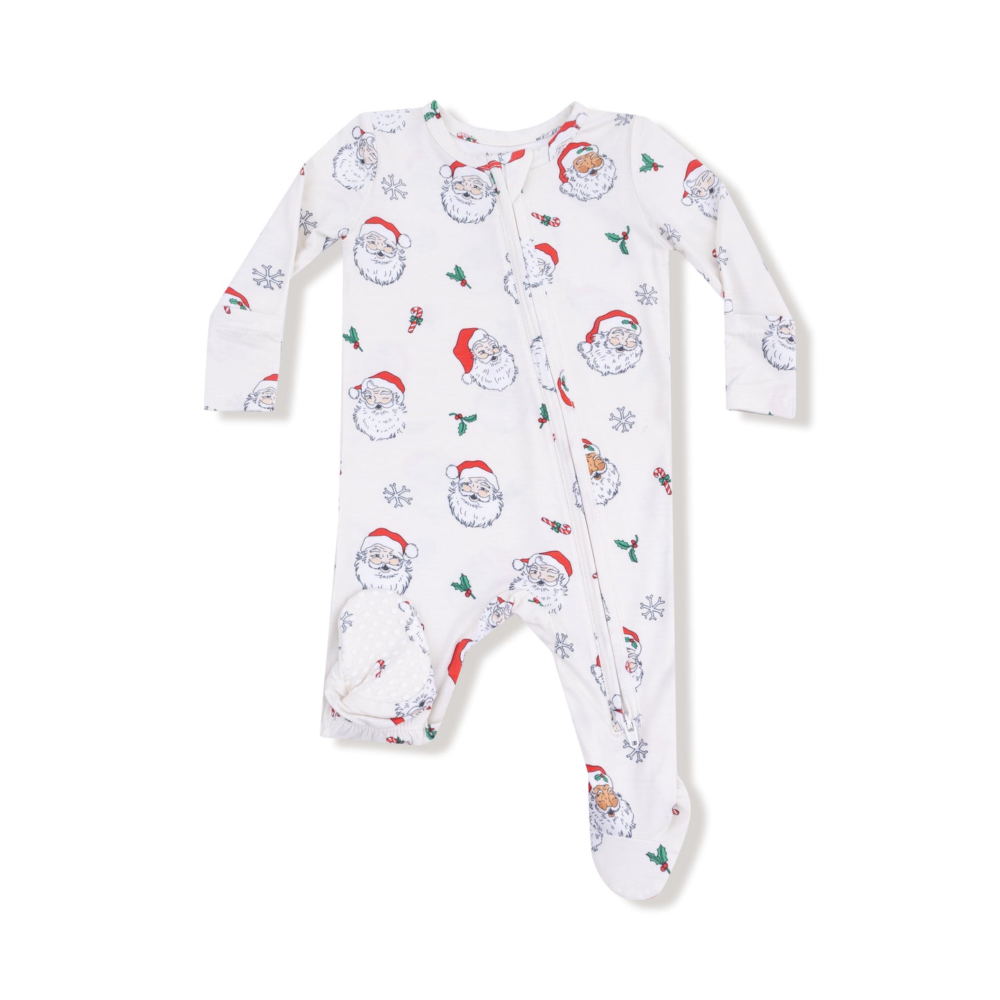 Vintage Santa Footie