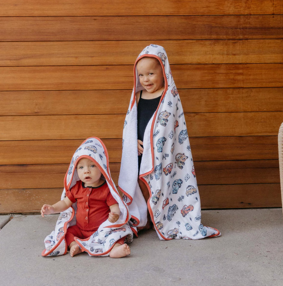 Big Kid Hooded Towel-Disney Cars