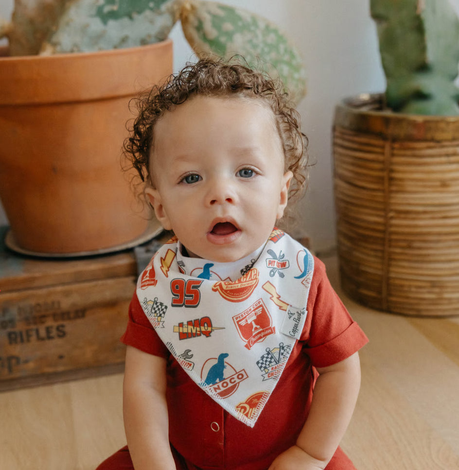 Bandana Bib Set-Disney Cars