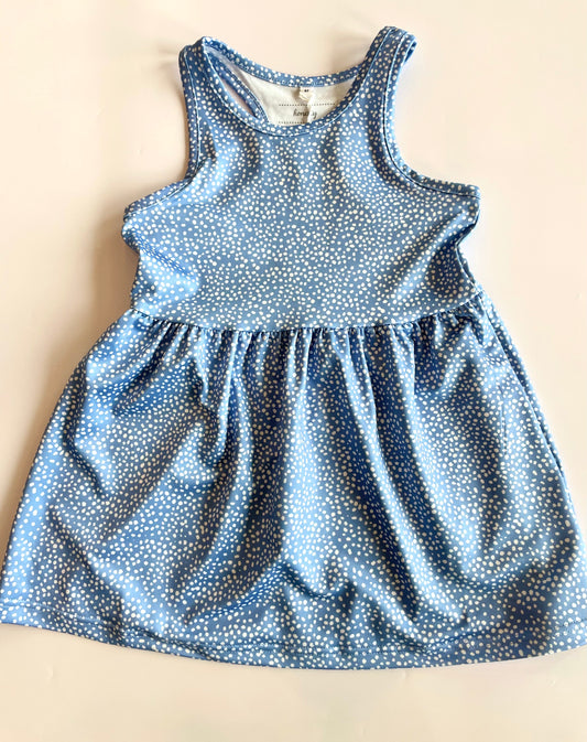 Tennis Dress-Powder Blue