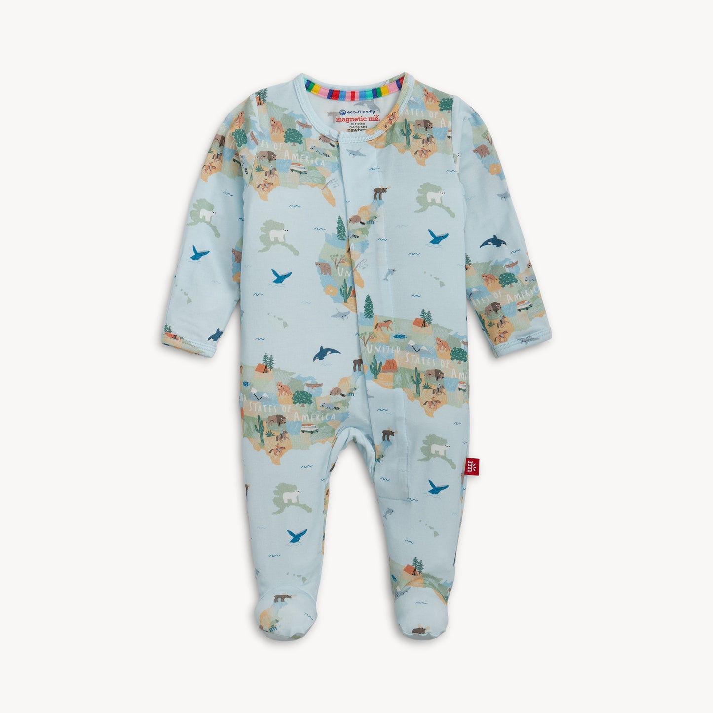 America the Beautiful Modal Footie