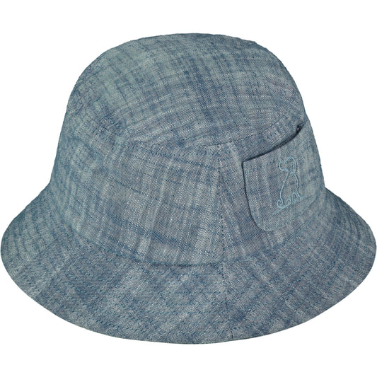 Blue Heathered Hat