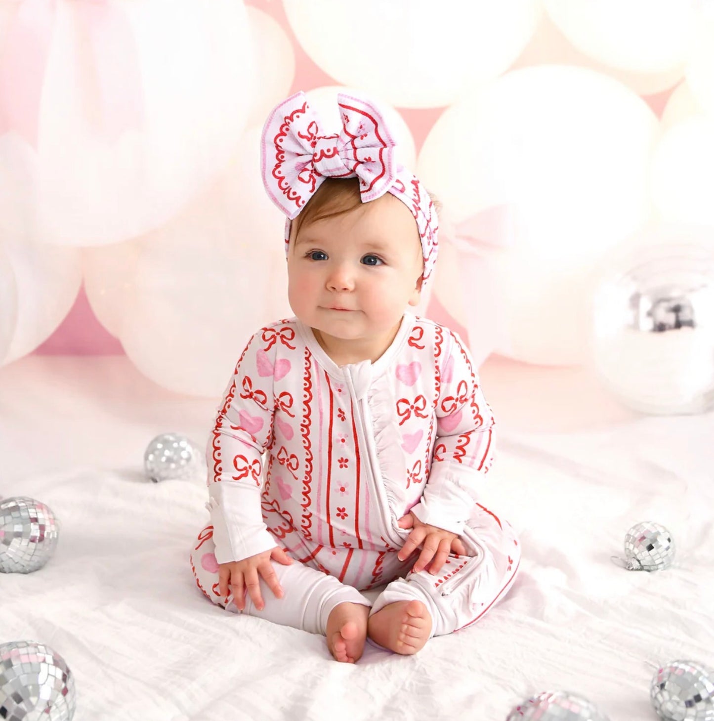 Hallie Ruffle Zip Romper