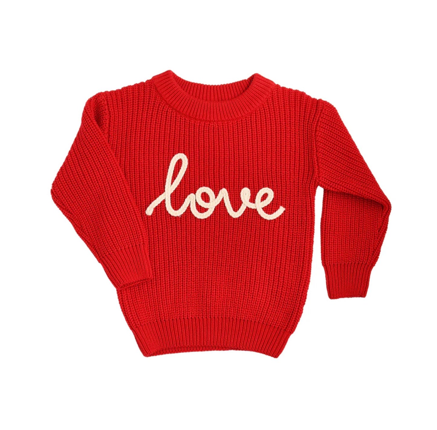LOVE Red Sweater