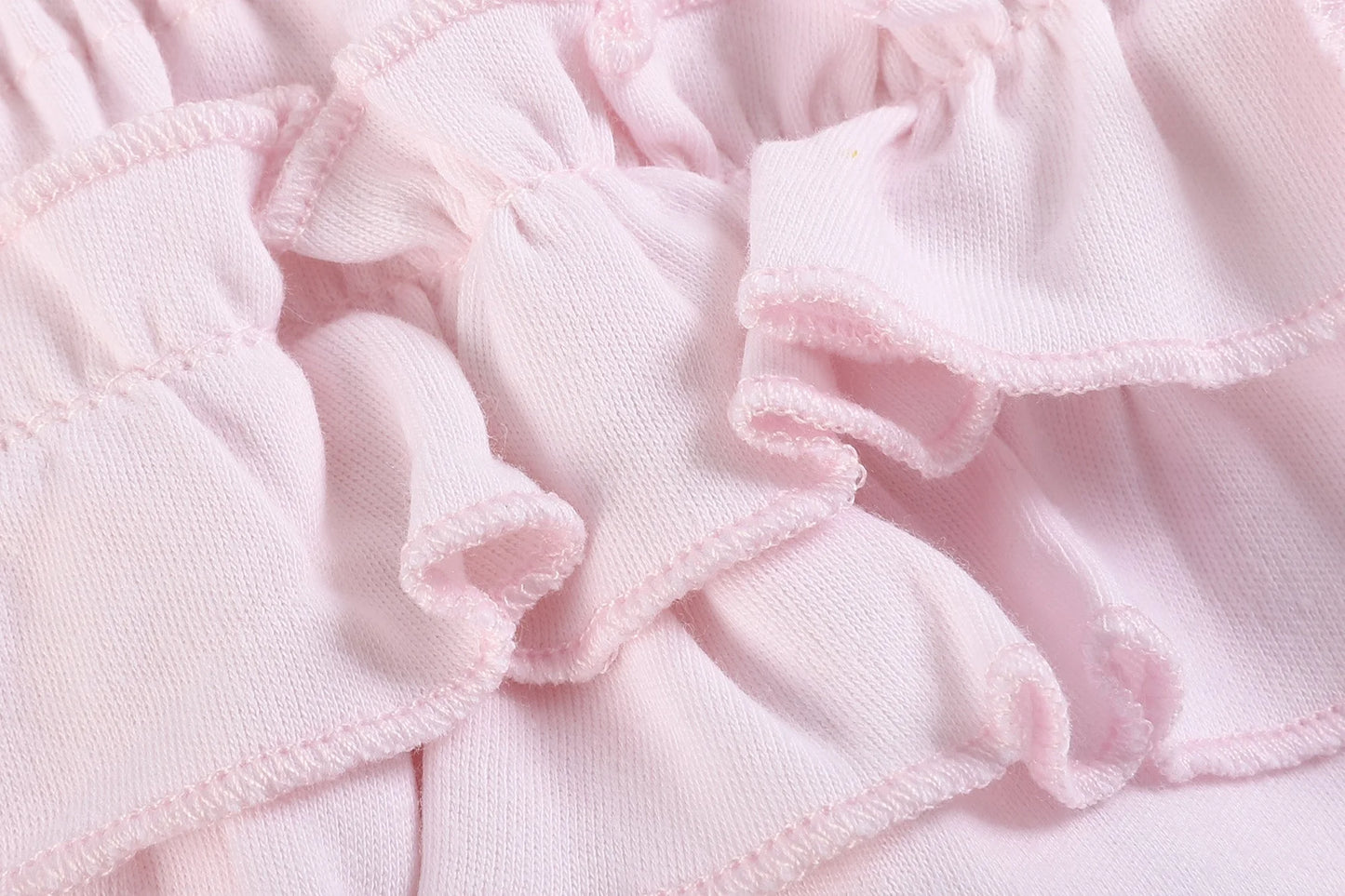 White & Pink Bloomer Set (2pc)