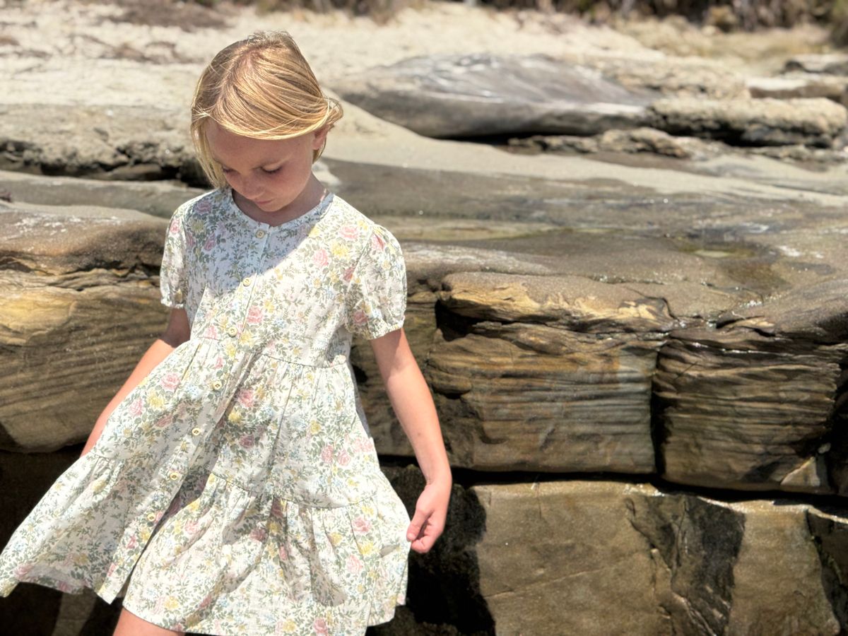 Blossom Dress Cream Floral