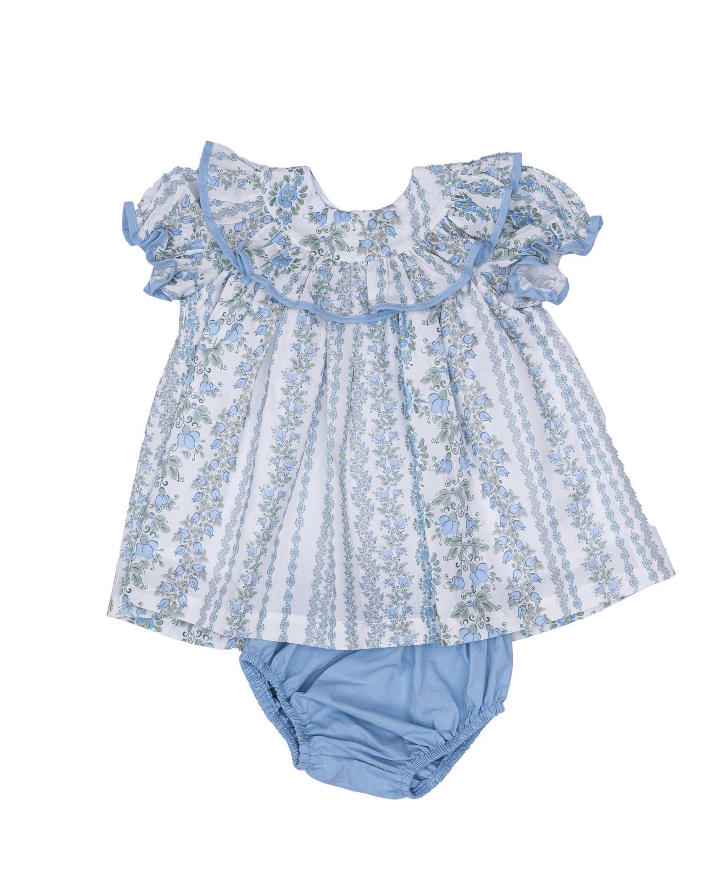 Layla Blue Dress w/bloomers
