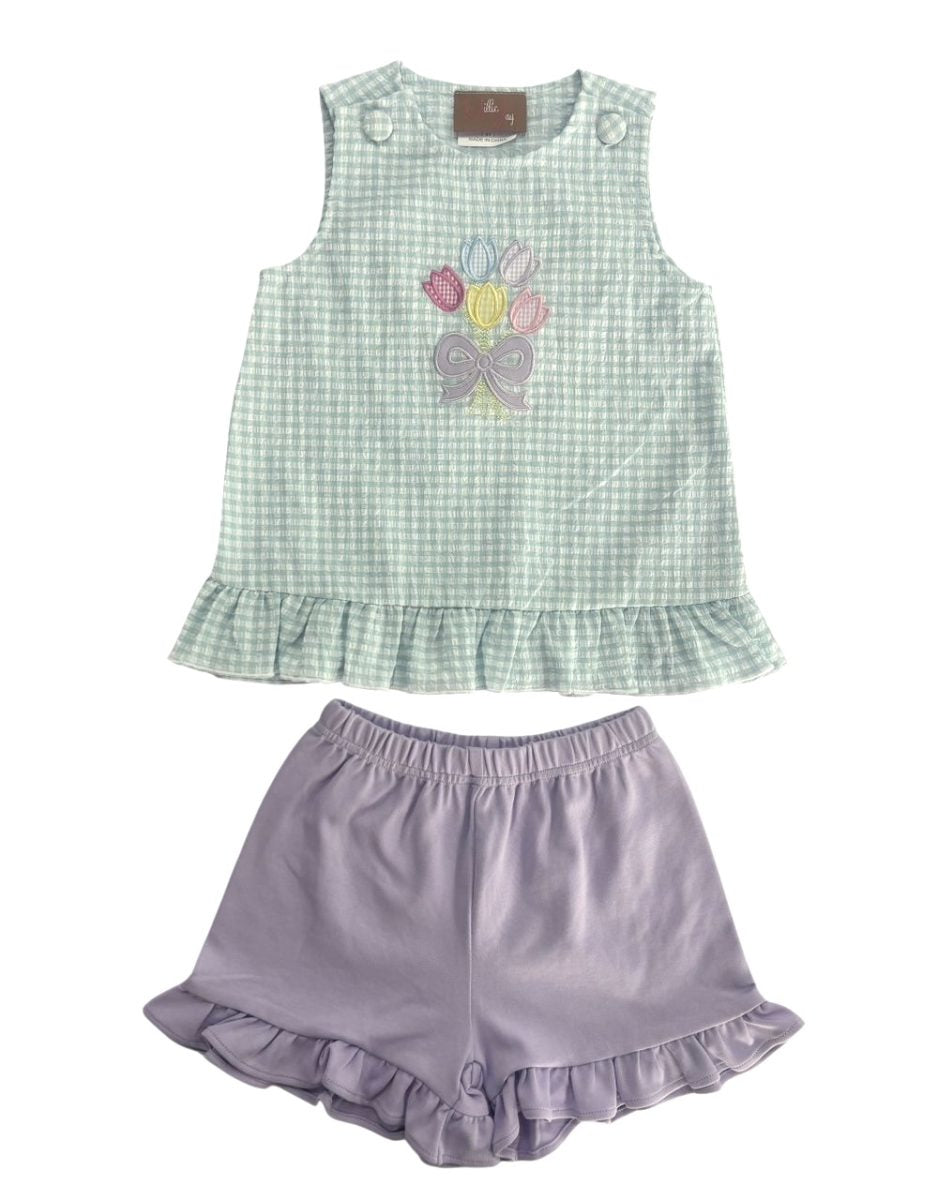 Tulip Bouquet Short Set