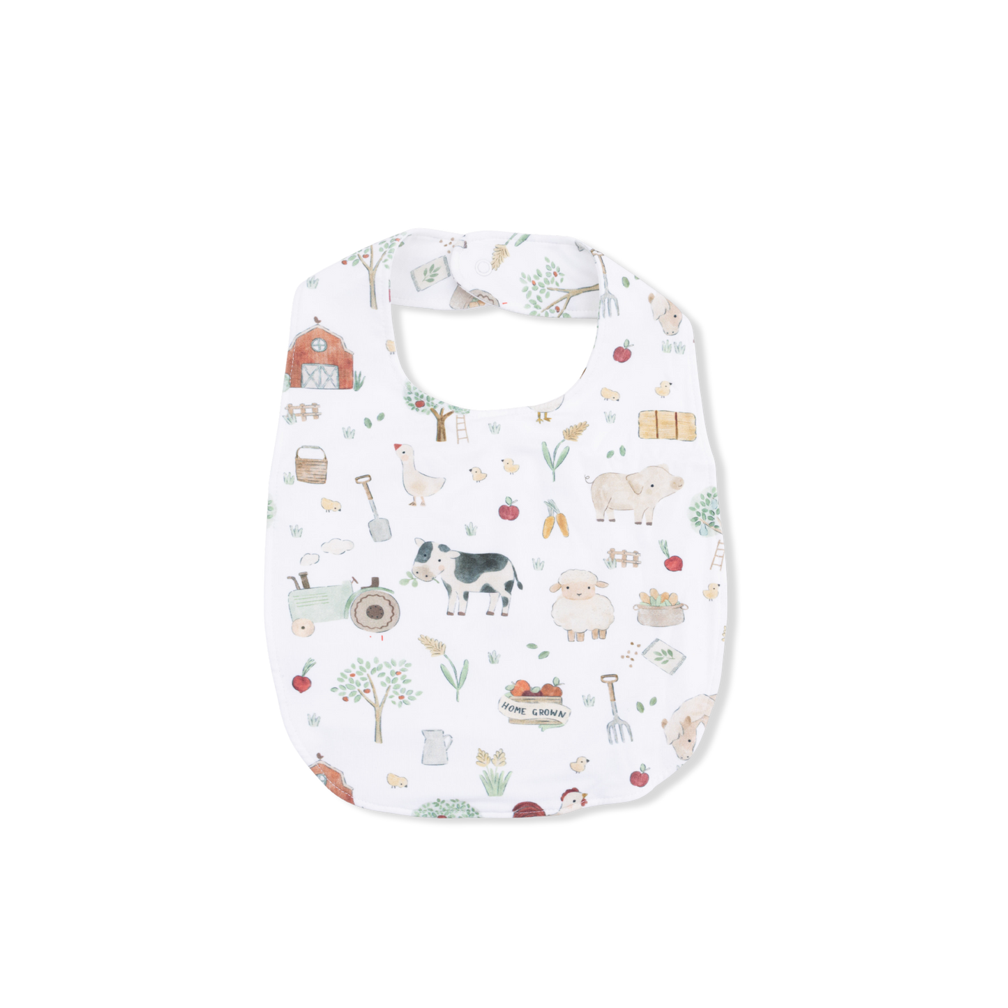 Farm Animals Feeding Bib