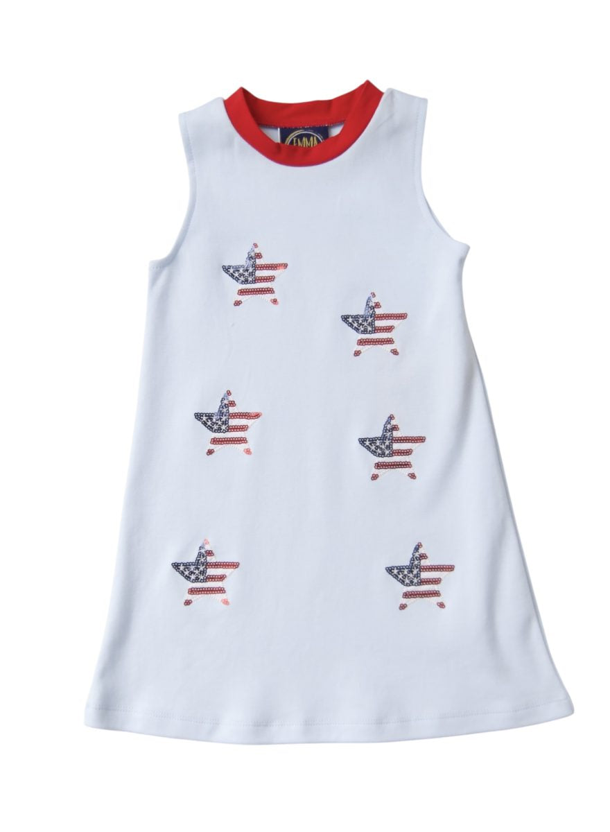 Sparkle Stars App. Tank Dress
