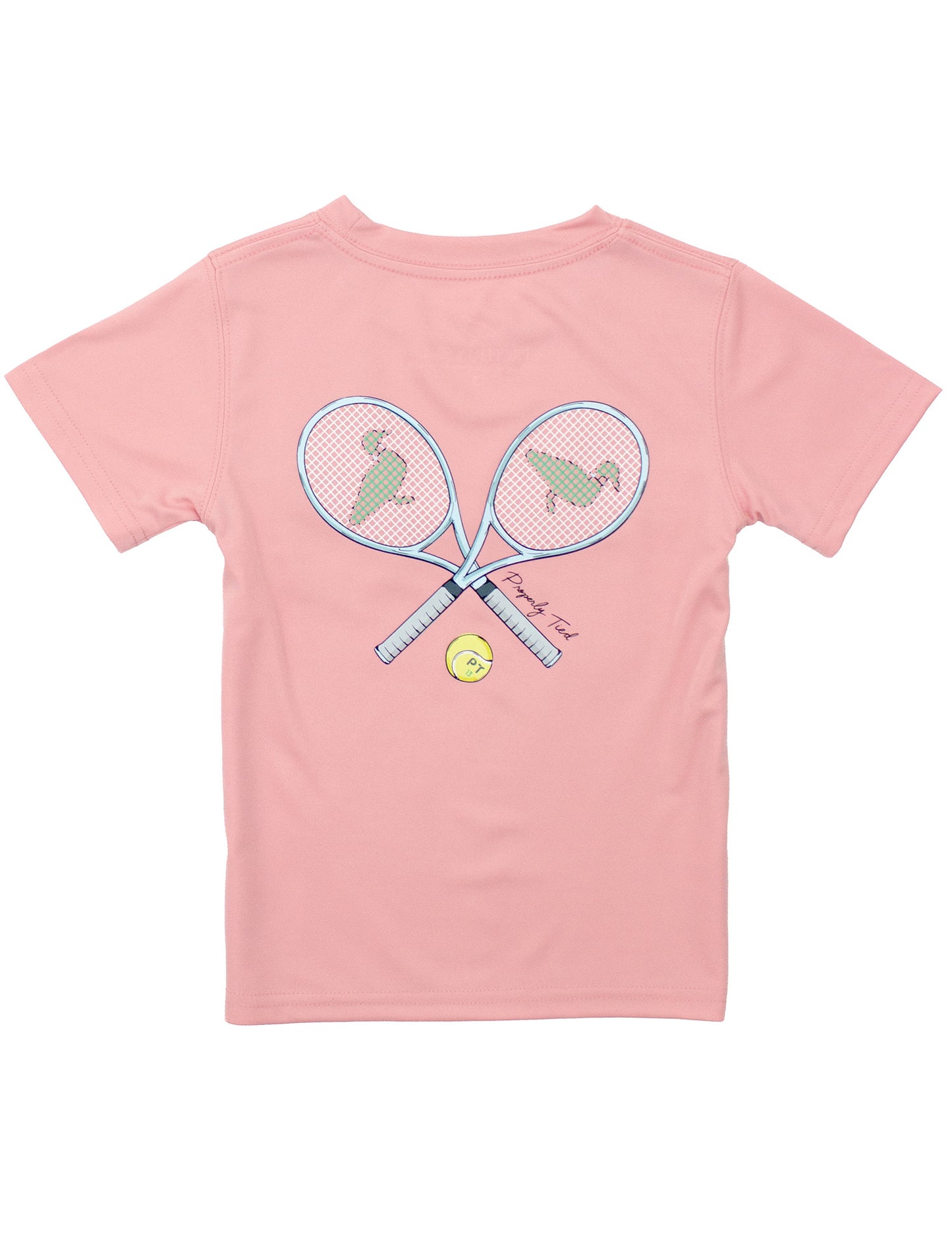 Girls Performance Tennis Tee