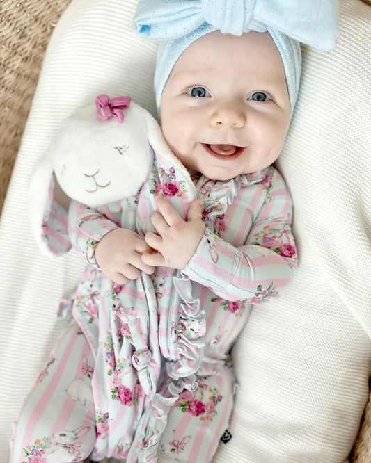 Palmer Ruffled Footie