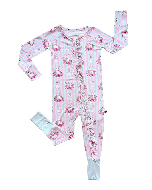 Palmer Ruffled Convertible Romper