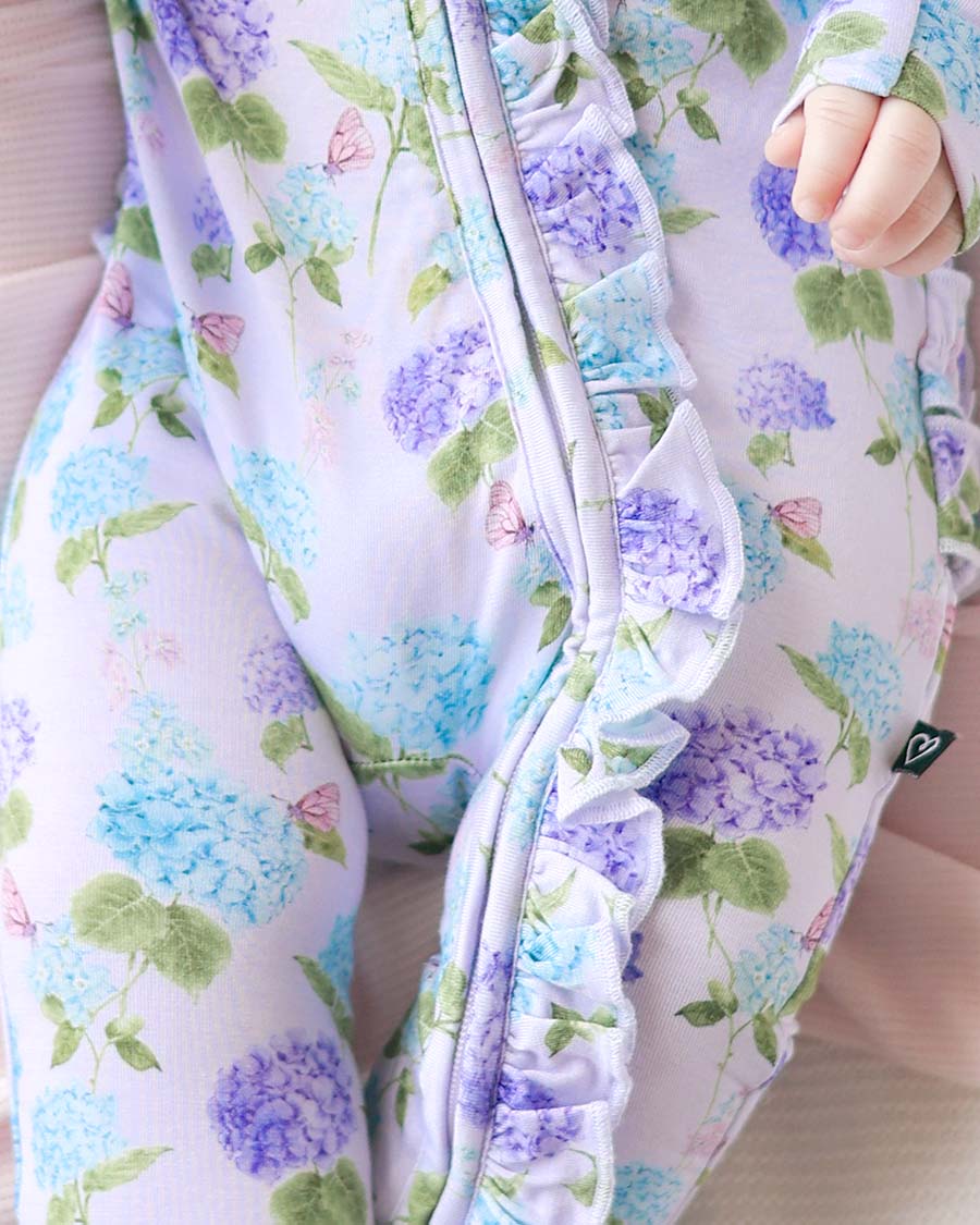 Colette Ruffled Footie