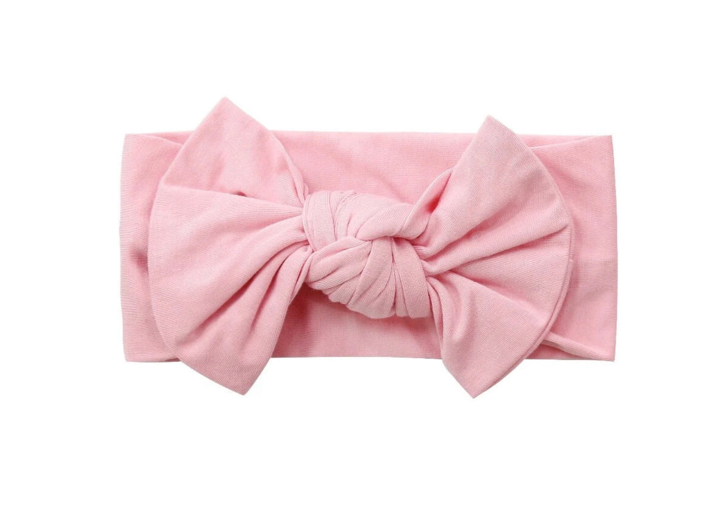 Knotted Bow-Candy Pink