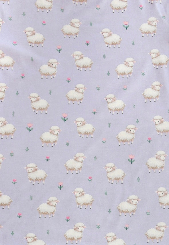 Little Sheep Ruffle Footie
