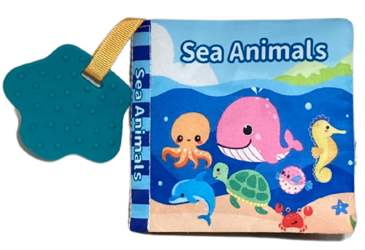 Cloth Book w/Teether